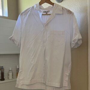 Madewell Women’s Crisp White Button Down Shirt